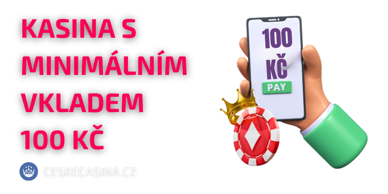 kasino s minimálním vkladem 100 Kč