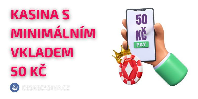kasino s vkladem 50 Kč