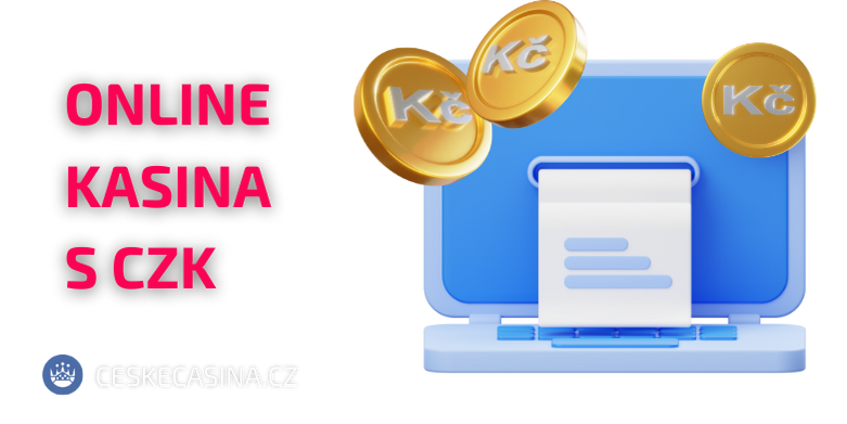 kasina přijímající české koruny