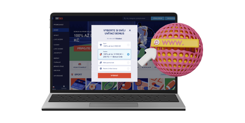 Registrace TikiTaka Casino