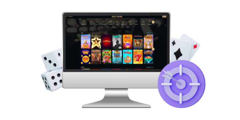 Nabídka her a automatů v Dolly Casino